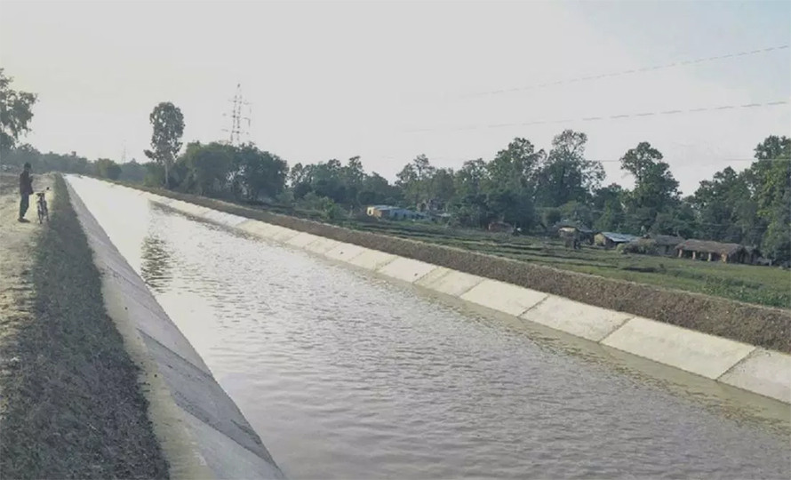 महाकाली सिँचाइ तेस्रो चरण : परीक्षण गरिँदै मूल नहर