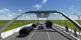 मादी नदीमा ‘आर्क डिजाइन’को पुल निर्माण सुरु, १ अर्ब २१ करोड रुपैयाँ खर्च हुने