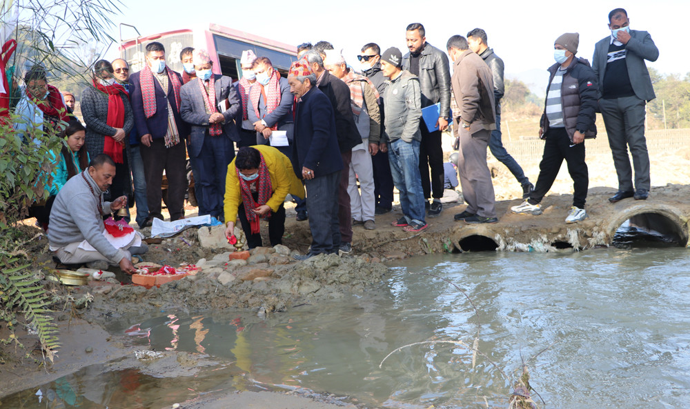 संरक्षण गरिँदै ३०० वर्षअघिको राजकुलो सिँचाइ प्रणाली 