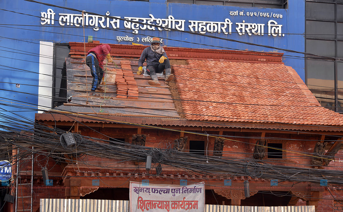 दुई सय वर्ष पुरानो इतिहास बोकेको समय् फल्चा पुनःनिर्माण सम्पन्न