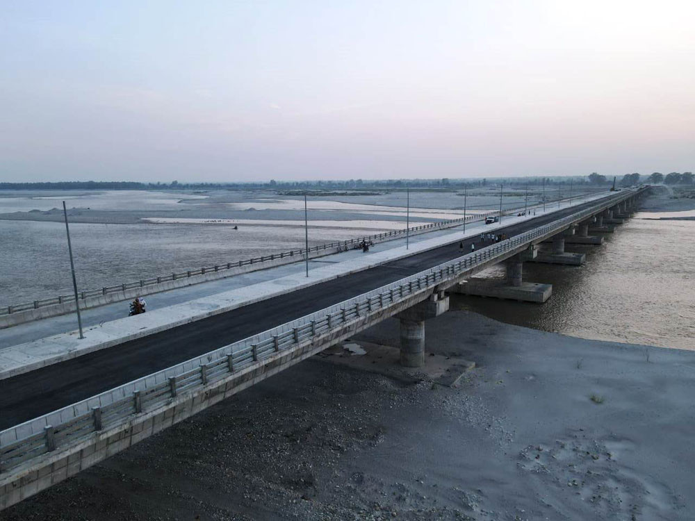 बजेट नहुँदा महाकाली पुल निर्माण चार महिनादेखि ठप्प