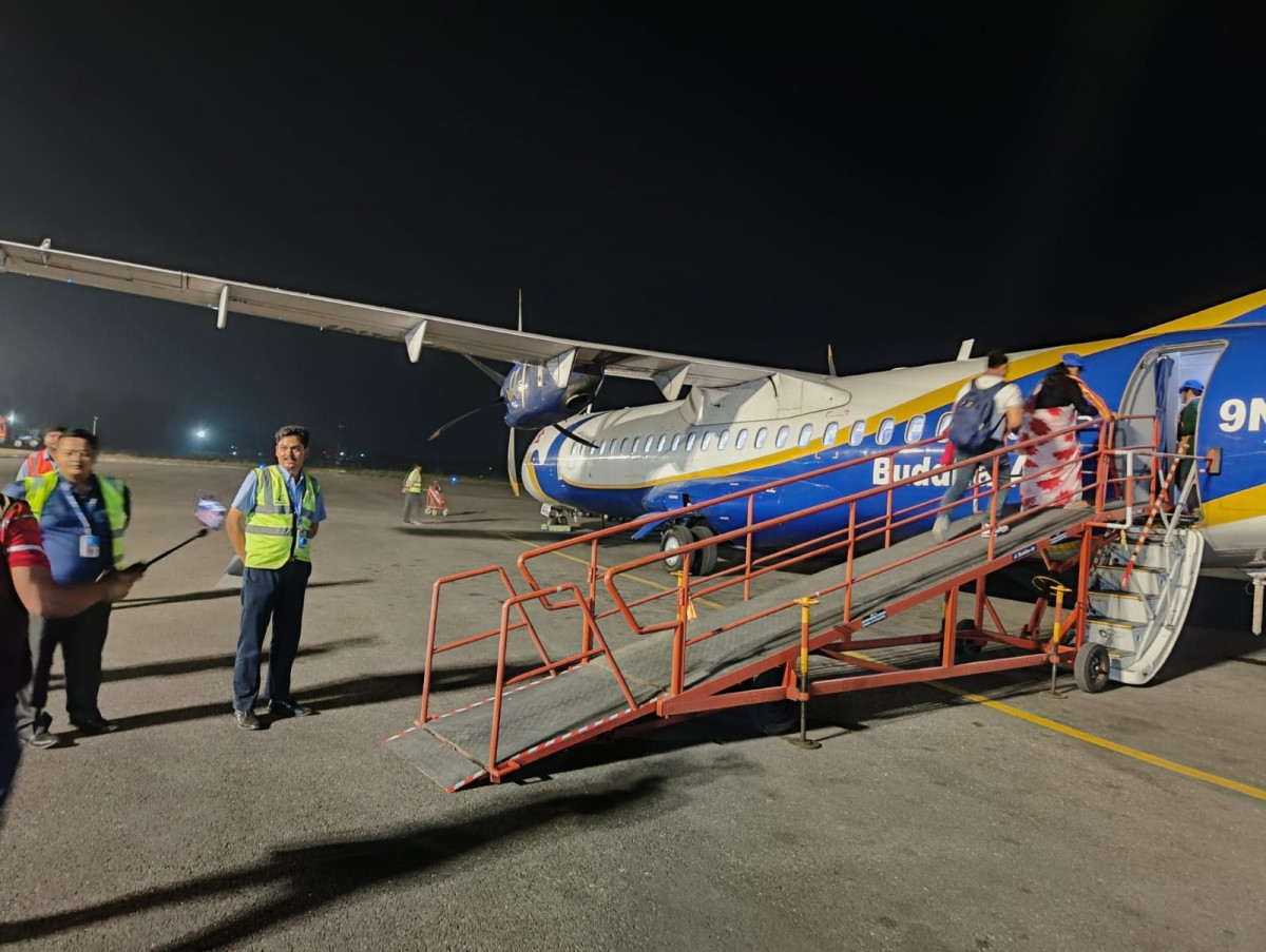 बुद्ध एयरले एकैपटक चार गन्तव्यबाट सुरु गर्‍यो पोखरा विमानस्थलमा रात्रिकालीन उडान