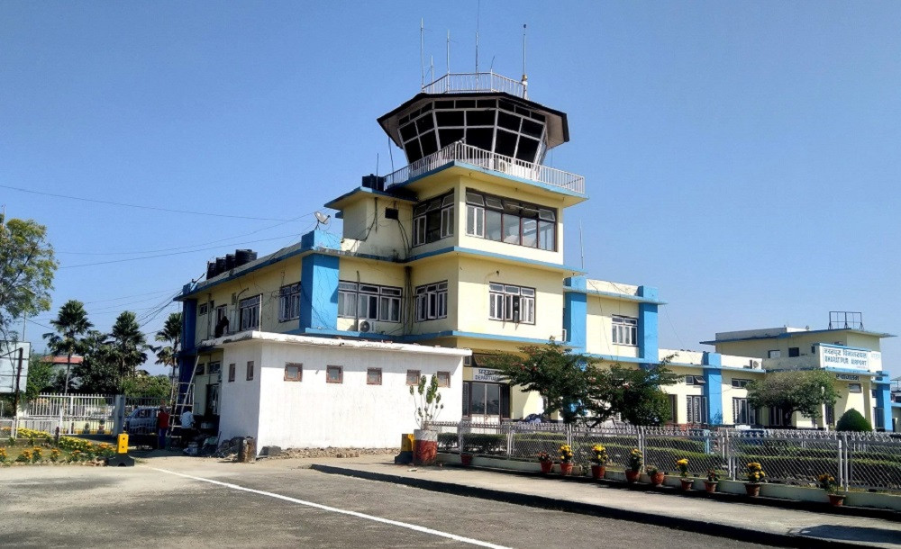 भरतपुर विमानस्थल कार्यालयको भवन भाडामा लगाइने