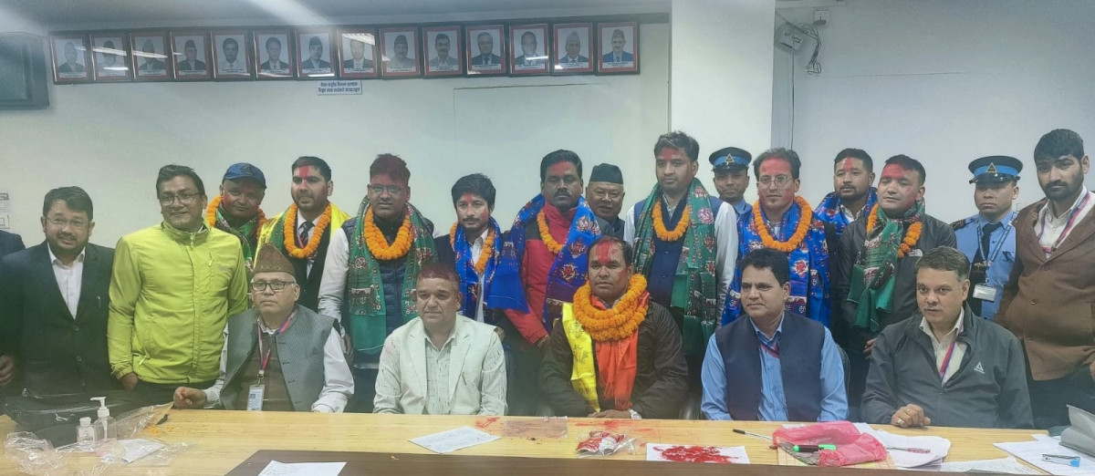 नेपाल वायु सेवा निगम कर्मचारी संघको अध्यक्षमा मानबहादुर कुवँर निर्वाचित 