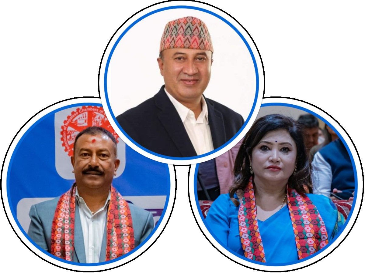 नेपाल उद्योग वाणिज्य महासंघको ३ उपाध्यक्षमा २ संघई र १ उमेशलाल टिमबाट विजयी