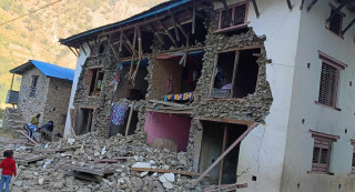 जाजरकोट भूकम्प : जुम्लामा पाँच घाइते,  रुकुम पश्चिममा ३० जना उपचारपछि घर फर्किए