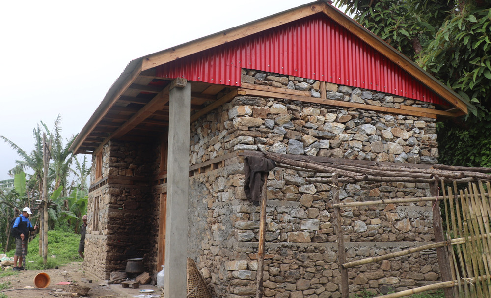 जनता आवास कार्यक्रम : तनहुँमा ८३ घर निर्माण