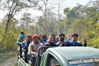 सामुदायिक वनभित्र ‘इको करिडोर’ निर्माण