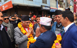 बागलुङ पुगेका ओलीलाई निसीखोलावासीले सोधे - उत्तरगंगा जलाशययुक्त आयोजना किन रोकियो?