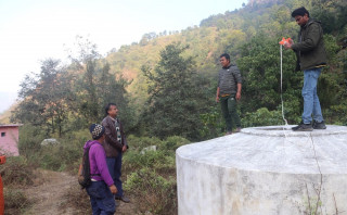 १८ करोड लागतको  हतुवागढी ‘लिफ्ट’ आयोजनाको काम अन्तिम चरणमा