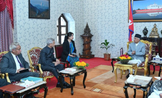 राष्ट्रपतिसँगको भेटवार्तामा भारतीय विदेशमन्त्रीले भने - नेपालका सबै क्षेत्रमा भारतको निरन्तर सहयोग रहनेछ