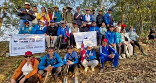 किल्चोकको धार्मिक पर्यटनलाई प्रवर्द्धन गर्दै हाइकर्स क्लब