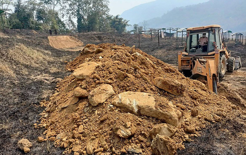 भानु स्मृति उद्यानमा पूर्वाधार निर्माण धमाधम