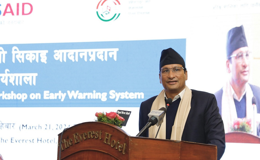 'पूर्वसूचना प्रणालीमा सबैको पहुँच पुर्‍याउन सके मनसुनजन्य सम्भावित क्षति न्यूनीकरण गर्न सकिन्छ'