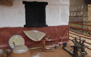 महोत्सवका मुख्य आकर्षण आदिवासी जनजातिका घर