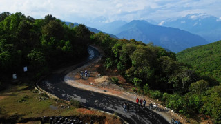 बागलुङपानी-घलेगाउँ-भुजुङ सडक स्तरोन्नतिमा ढिलाइ