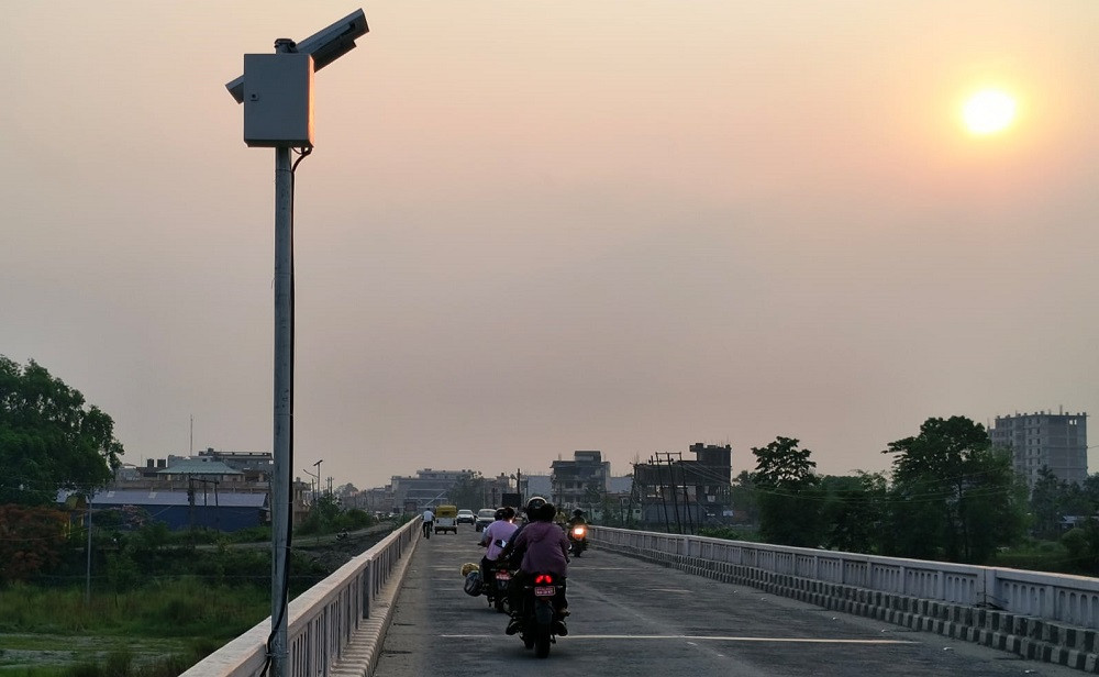 झापाका तीन स्थानमा स्वचालित पूर्वसूचना प्रणाली जडान