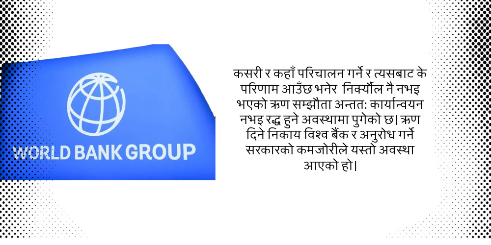 मनोमानी ऋणको नमुना : कार्यान्वयनको धरातल नै नभएपछि दुई वर्षपछि रद्द, परिमार्जनका लागि छलफल