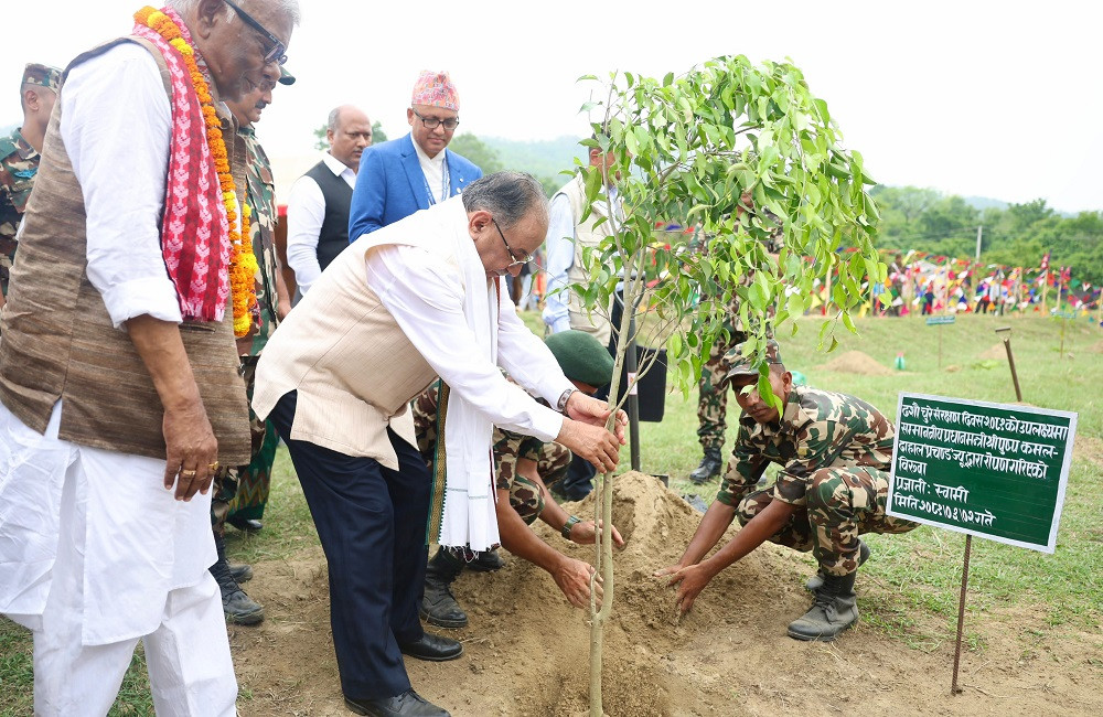 चुरे संरक्षणमा तीनै तहका सरकार, स्थानीय र सरोकार भएका सबैको सहकार्य अपरिहार्य : प्रधानमन्त्री