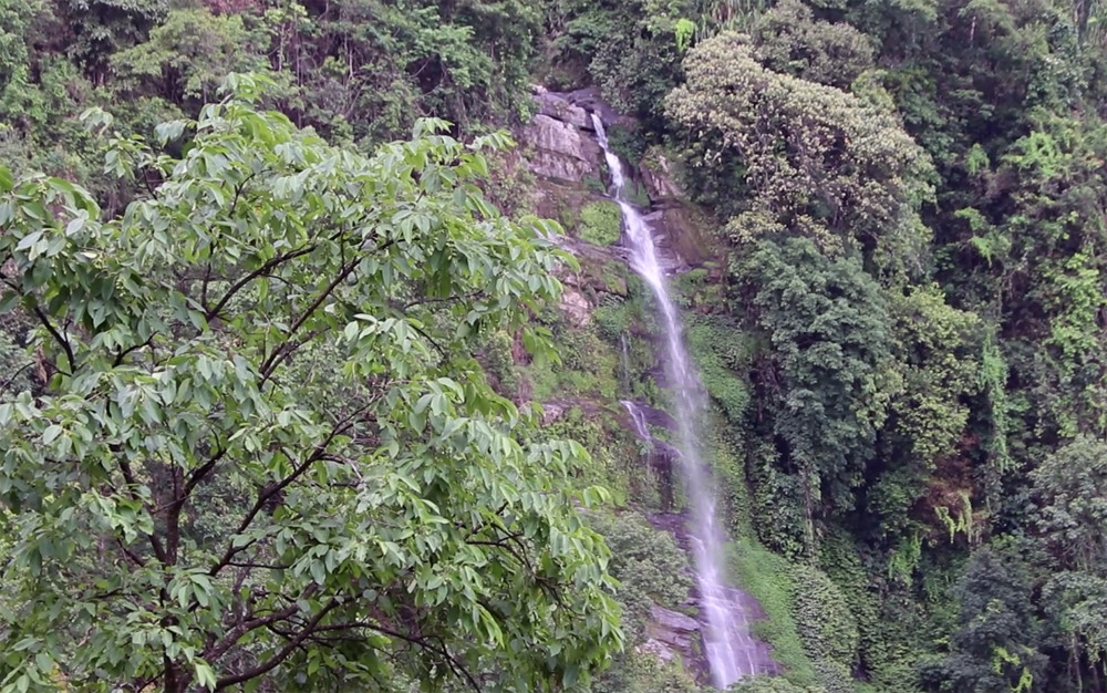 पदमार्ग निर्माणसँगै शिवपुरीको लौके झरनामा आन्तरिक पर्यटकको घुइँचो [भिडियोसहित]