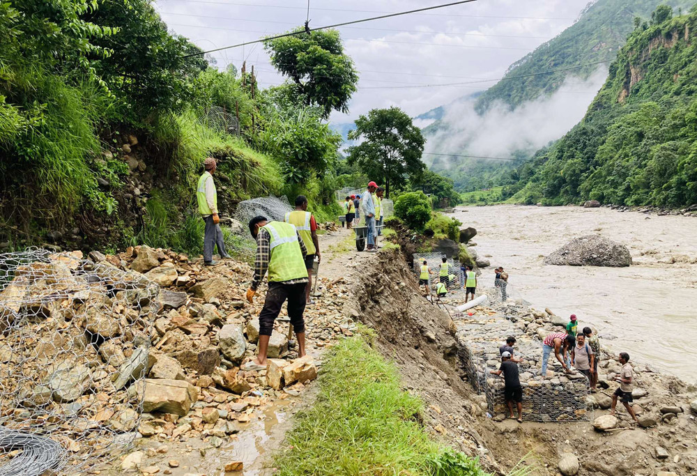 विश्व बैंकको सहयोगमा बागलुङका तीन सडक स्तरोन्नति गरिँदै