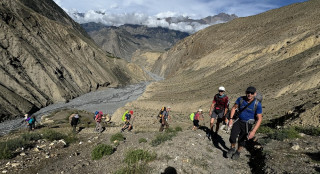 बर्खायाम सकिन थालेसँगै मुस्ताङमा बढ्न थाल्यो पर्यटकको चहलपहल