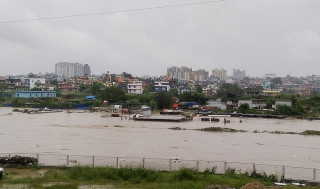 बाढीले क्षति गरेको नख्खु खोलाको पानी वितरण गरिने