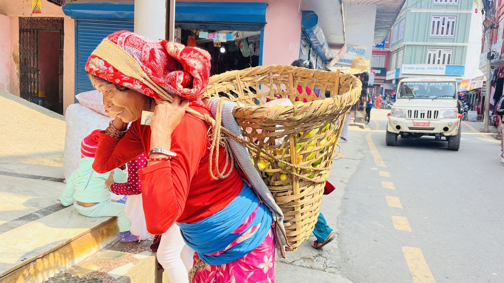 चाडबाडमा अम्बा बिक्री गरेर नुनतेलको जोहो