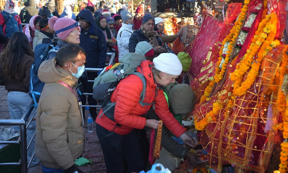 पाथीभरामा विदेशी पर्यटकको आगमन बढ्दै