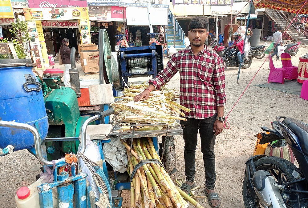 उखुको जुस बेचेर मासिक ४० हजार रूपैयाँ आम्दानी