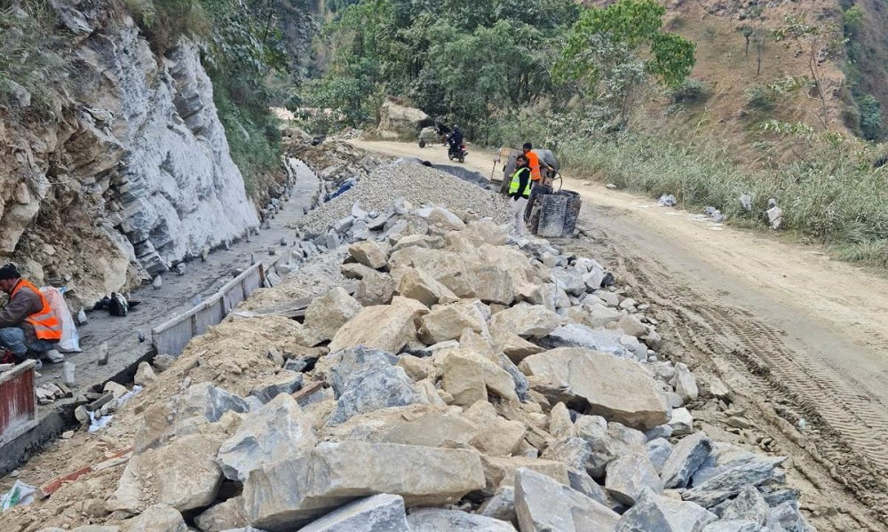 कालीगण्डकी करिडोर : बलेवा-मालढुंगा खण्डको सम्झौता अवधि सकियो, सकिएन निर्माण