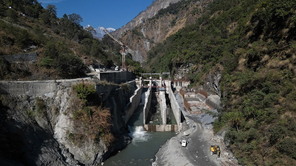 राहुघाट जलविद्युत् आयोजनाको ७२ प्रतिशत भौतिक प्रगति, आगामी असारभित्र निर्माण सम्पन्न गर्ने लक्ष्य