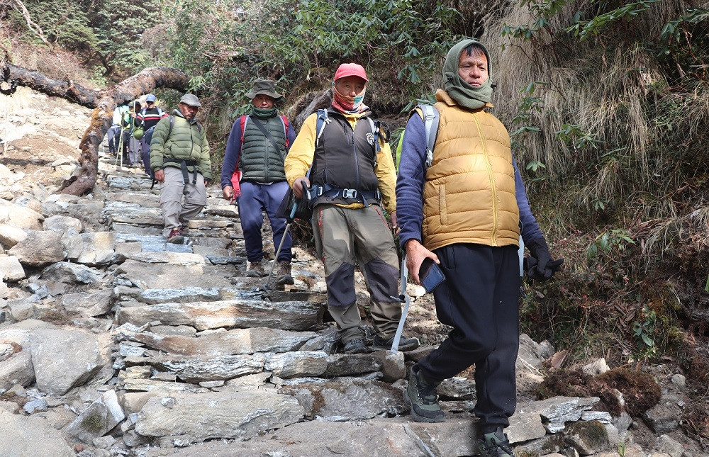 गुरुङ सम्पदाको प्रवर्द्धनका लागि पदमार्ग निर्माण